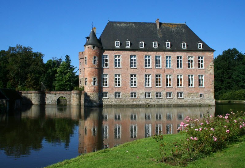Chateau d'Ossogne, Thuin, Belgium, Belgium